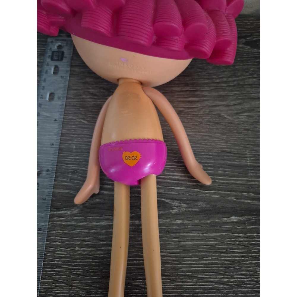 Lalaloopsy Tippy Tumblelina Doll 12" Pink Hair 2009 MGA - Picture 6 of 7
